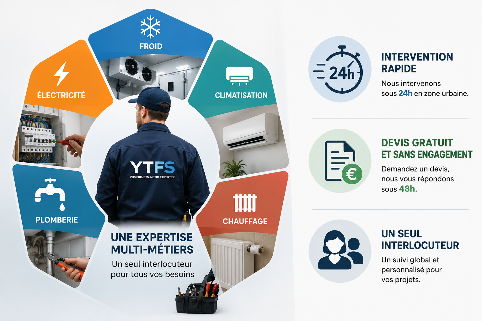 YTFS expertise multi-métiers